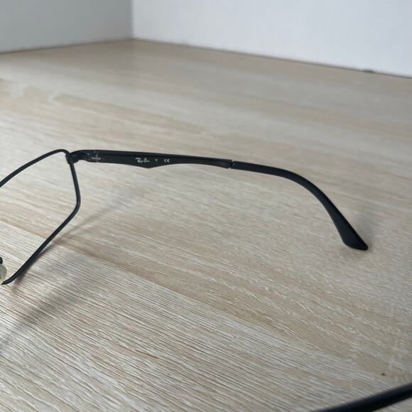 Ray-Ban RB3498 002/71 Black Rectangular Sunglasses FRAMES Flex Hinge 61-17-135 - Picture 6 of 8